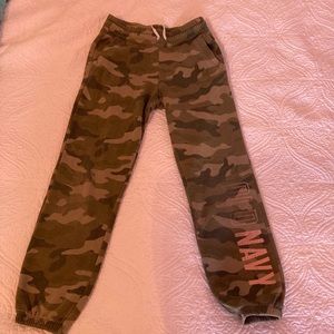 Green Camo Sweatpants